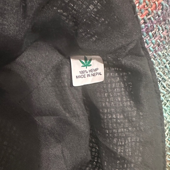 Woven Fringed Hemp Bucket Hat - Picture 7 of 14